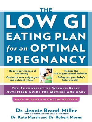 cover image of The Low GI Eating Plan for an Optimal Pregnancy